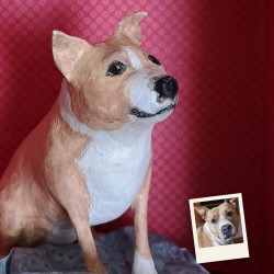 Sculpture personnalisée de votre chien
