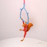 Mobile écureuil acrobate "Nestor"