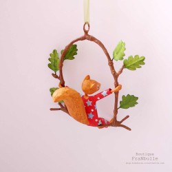 copy of Mobile écureuil en papier mâché