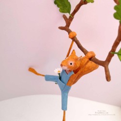 Mobile écureuil en papier...