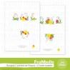 Présentation des pages permettant de fabriquer les petits paniers de Pâques en papier.