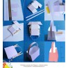 Pas à pas pour fabriquer les petits paniers de Pâques en papier.