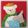 Tableau pour chambre d'enfant "Nounours"