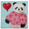 Children's painting "Mam'zelle Panda"