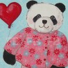 Children's painting "Mam'zelle Panda"