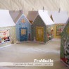 Printable Advent Calendar "The village of Santa Claus"
