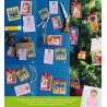 Printable kit DIY pour fabriquer décoration de sapin et Boite forme maison   "la Maison du Père Noël"